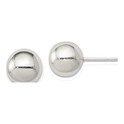 Sterling Silver Ball Stud Earrings