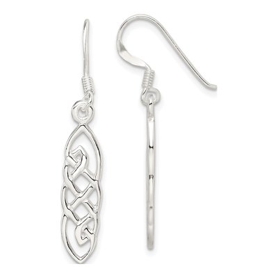 Sterling Silver Celtic Dangle Earrings