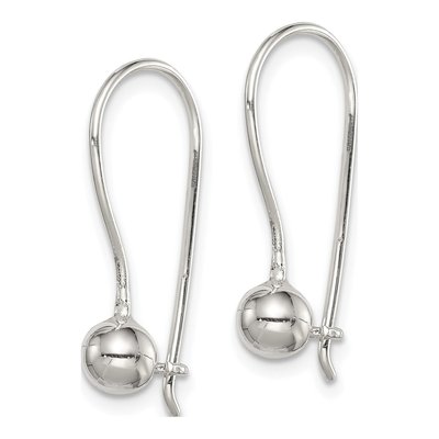 Sterling Silver Ball Dangle Earrings – view 3