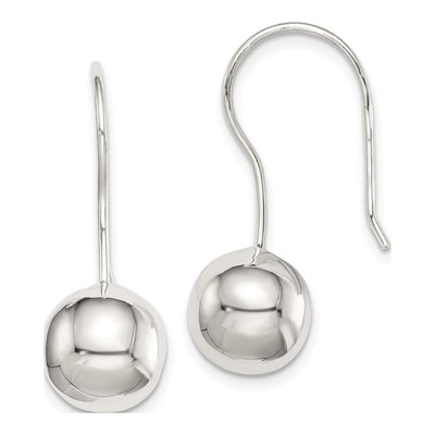 Sterling Silver Ball Dangle Earrings