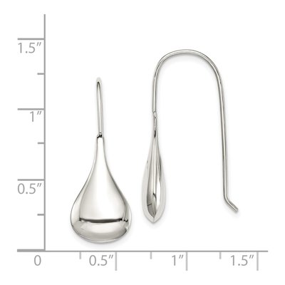 Sterling Silver Tear Wire Threader Earrings – view 5