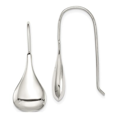 Sterling Silver Tear Wire Threader Earrings