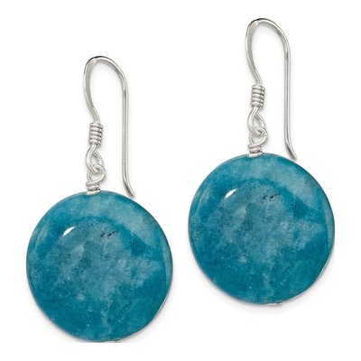 Sterling Silver Agate Dangle Earrings – view 3