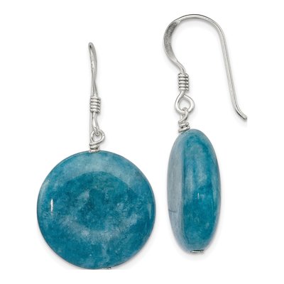 Sterling Silver Agate Dangle Earrings