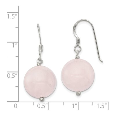 Sterling Silver Quartz Dangle Earrings – view 5