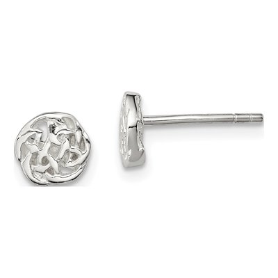 Sterling Silver Celtic Knot Stud Earrings