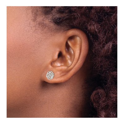 Sterling Silver Celtic Knot Stud Earrings – view 4