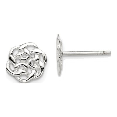 Sterling Silver Celtic Knot Stud Earrings