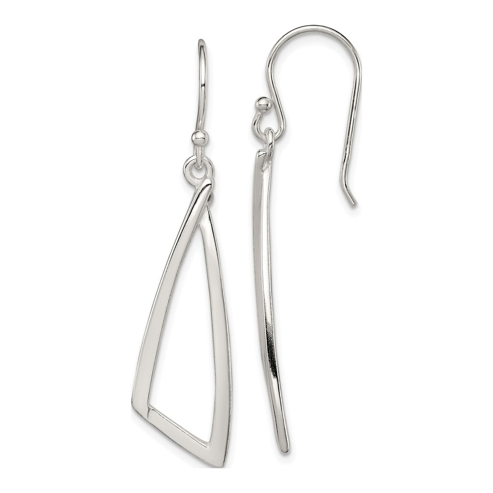 Sterling Silver Fancy Dangle Earrings