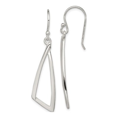 Sterling Silver Fancy Dangle Earrings