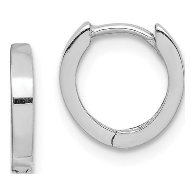 Sterling Silver 9mm Huggie Hoop Earrings