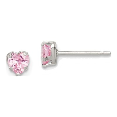 Sterling Silver Crystal Stud Earring Set of 3 – view 6