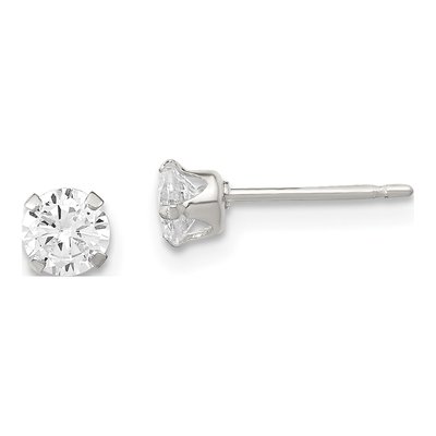 Sterling Silver Pearl & Crystal Earring Set, 3pc – view 7