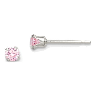Sterling Silver 4pc Stud Earring Set – view 8