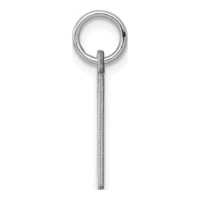 Sterling Silver Number 0 Pendant – view 3