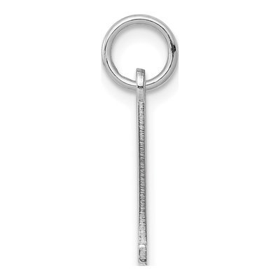 Sterling Silver Number 1 Charm – view 3