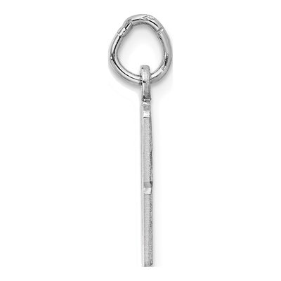Sterling Silver Number 18 Charm – view 3
