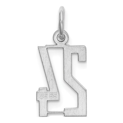 Sterling Silver Number 24 Charm – view 5
