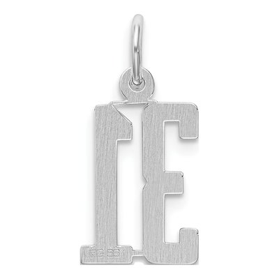 Sterling Silver Number 31 Charm – view 5