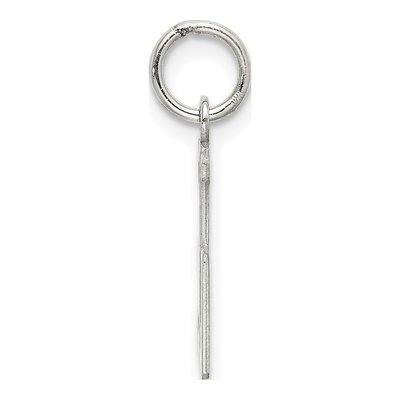 Sterling Silver Number 35 Charm – view 3