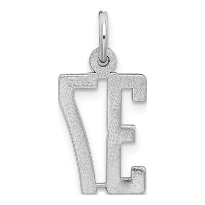 Sterling Silver Number 37 Charm – view 5