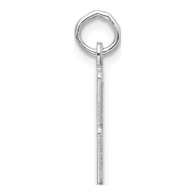 Sterling Silver Number 43 Charm – view 3
