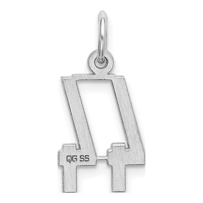 Sterling Silver Number 44 Charm – view 5
