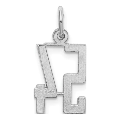 Sterling Silver Number 54 Charm – view 5