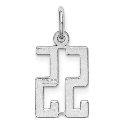 Sterling Silver Number 55 Charm – view 5