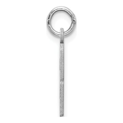 Sterling Silver Number 63 Charm – view 3
