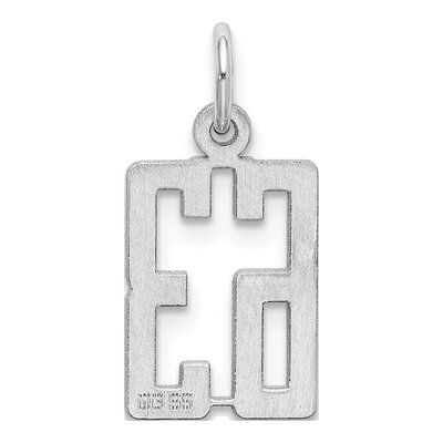 Sterling Silver Number 63 Charm – view 5