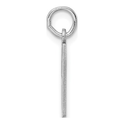 Sterling Silver Number 67 Charm – view 3