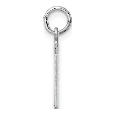 Sterling Silver Number 77 Pendant – view 3