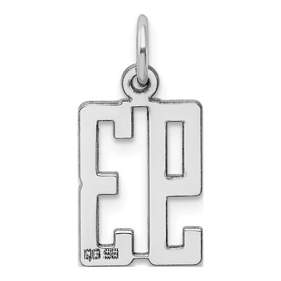 Sterling Silver Number 93 Charm – view 5