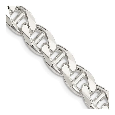 Sterling Silver 9mm Flat Anchor Chain