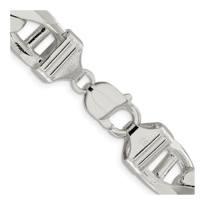 Sterling Silver 13.5mm Flat Anchor Chain – view 3