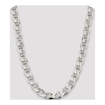 Sterling Silver 13.5mm Flat Anchor Chain – view 4