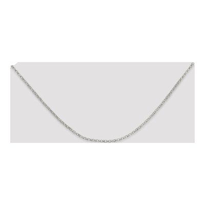 Sterling Silver 2mm Rolo Chain – view 4