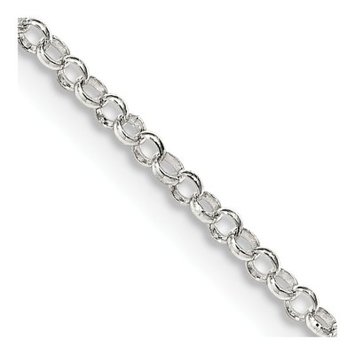 Sterling Silver 2mm Rolo Chain