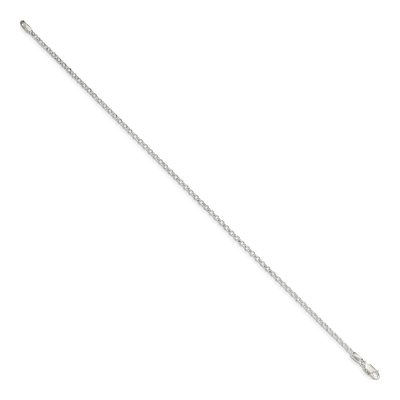 Sterling Silver 2mm Rolo Chain Anklet – view 2