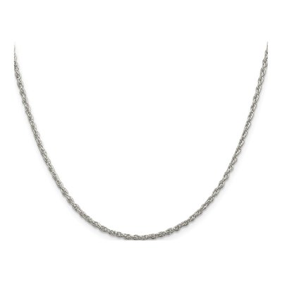 Sterling Silver 2mm Rope Chain – view 2