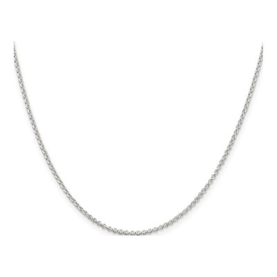 Sterling Silver 1.5mm Rolo Chain – view 2