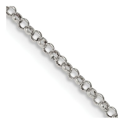 Sterling Silver 2mm Rolo Chain