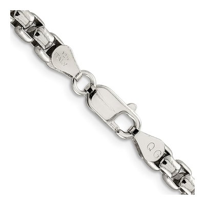 Sterling Silver 5.2mm Round Box Chain – view 3