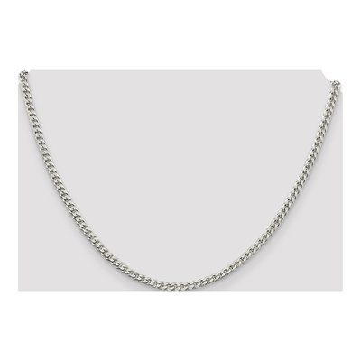 Sterling Silver 3.15mm Curb Chain – view 4