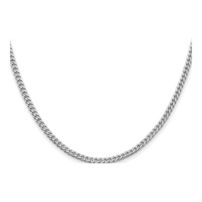Sterling Silver 3.15mm Curb Chain – view 2