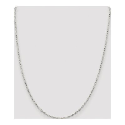 Sterling Silver 1.75mm Elongated Open Cable Chain – view 4