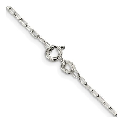 Sterling Silver 1.75mm Elongated Open Cable Chain – view 3