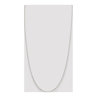 Sterling Silver 1.75mm Elongated Open Cable Chain – view 4