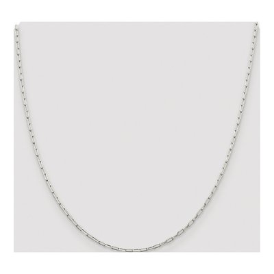 Sterling Silver 2mm Elongated Open Cable Chain – view 4